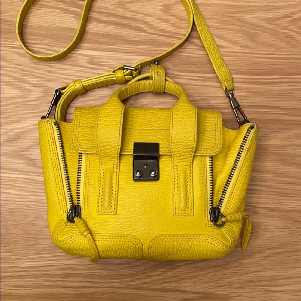 3.1 Philip Lim small pashli in yellow collor